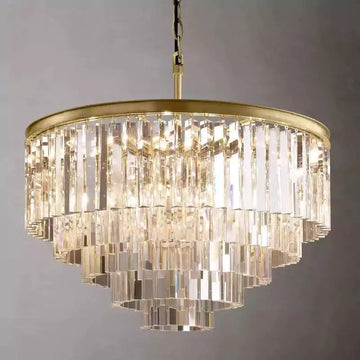 KL 1920s Odan Round Chandelier 32"