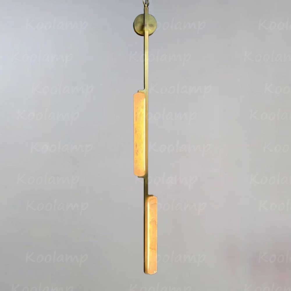 Grand Alabaster Prism Pendant Light - KL Audon