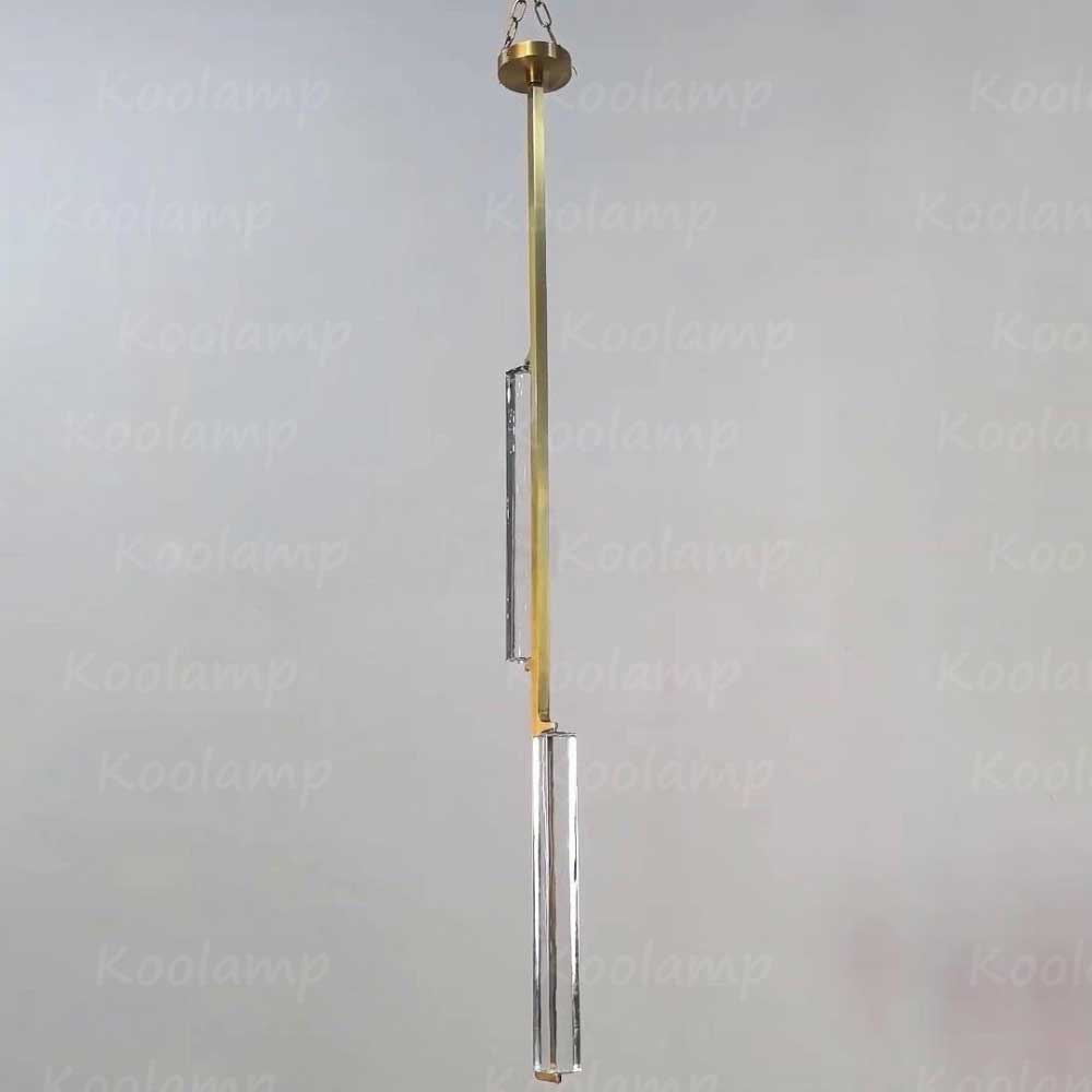 Grand Crystal Prism Pendant Light - KL Audon