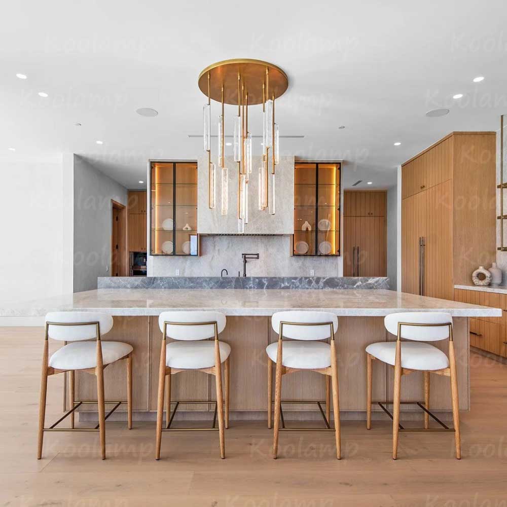 40 Inch Grand Crystal Prism Cascading Chandelier - KL Audon