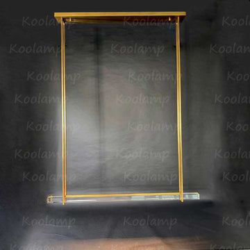60 Inch Single Crystal Bar Chandelier - KL Audon