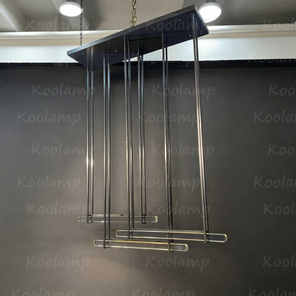 72 Inch Triple Crystal Bar Chandelier - KL Audon