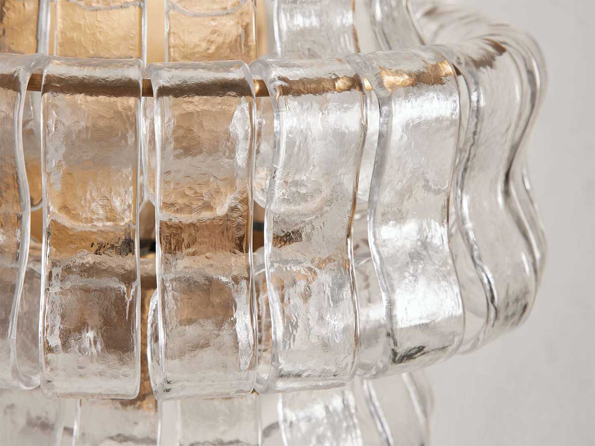 KL Ghiaccios Glass Wall Sconce