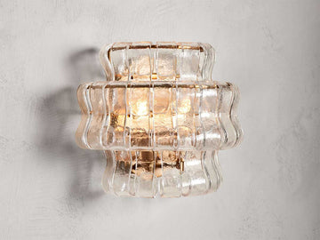 KL Ghiaccios Glass Wall Sconce