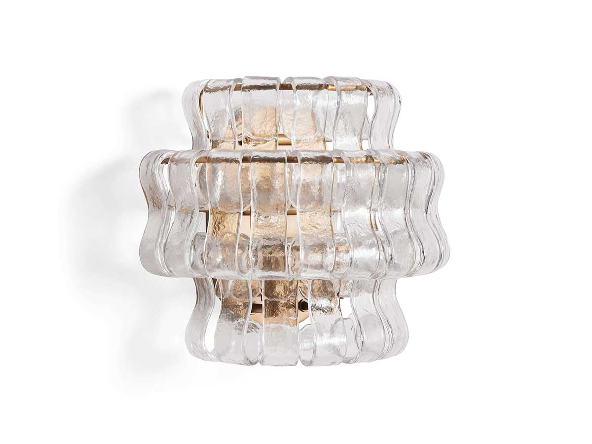 KL Ghiaccios Glass Wall Sconce