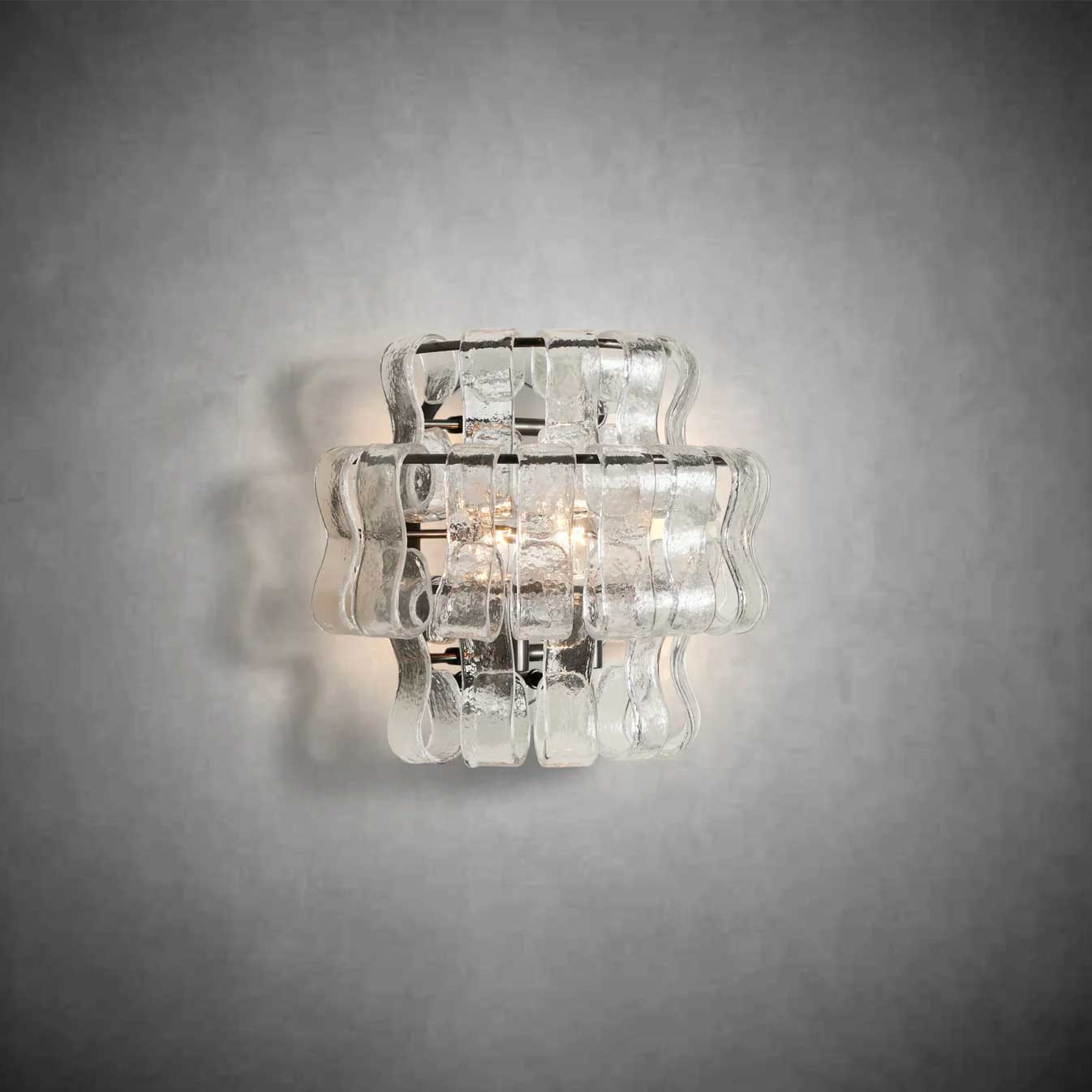 KL Ghiaccios Glass Wall Sconce