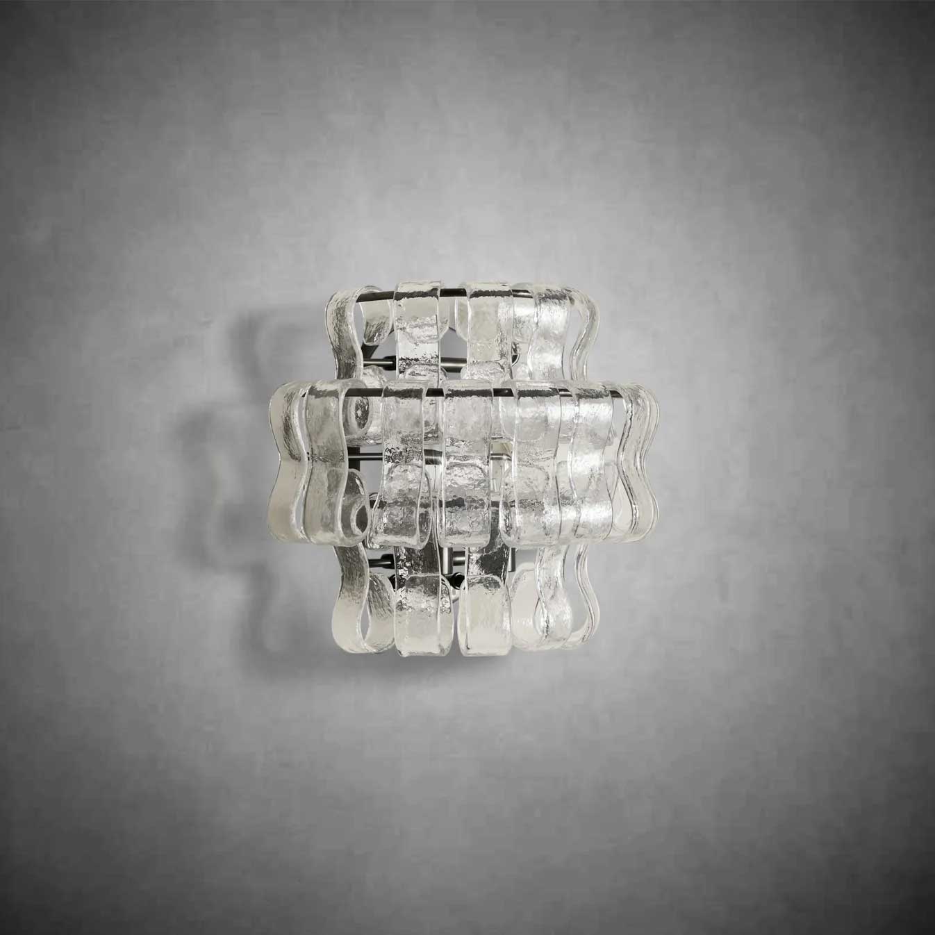 KL Ghiaccios Glass Wall Sconce
