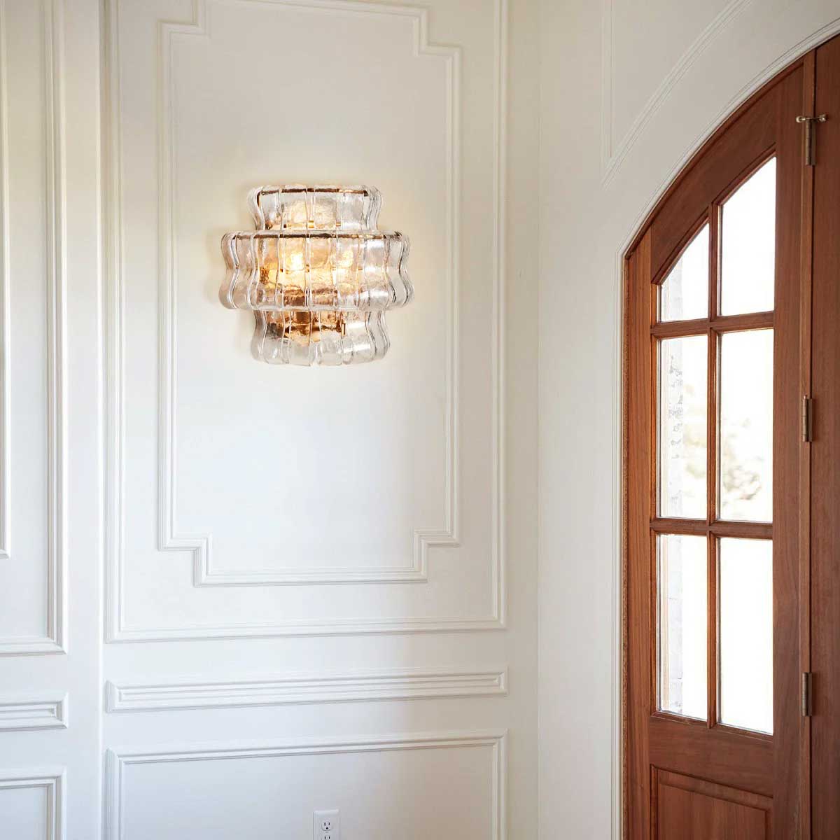 KL Ghiaccios Glass Wall Sconce