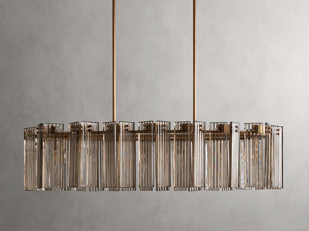 KL Delsiey Oval Chandelier