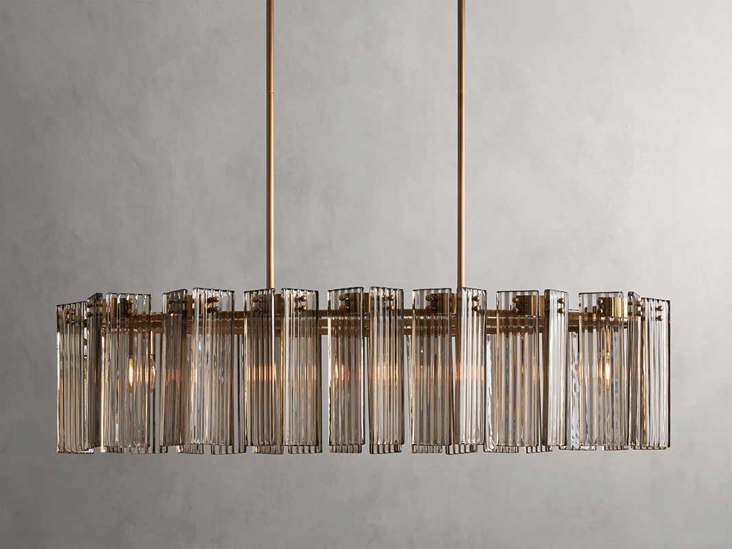 KL Delsiey Oval Chandelier