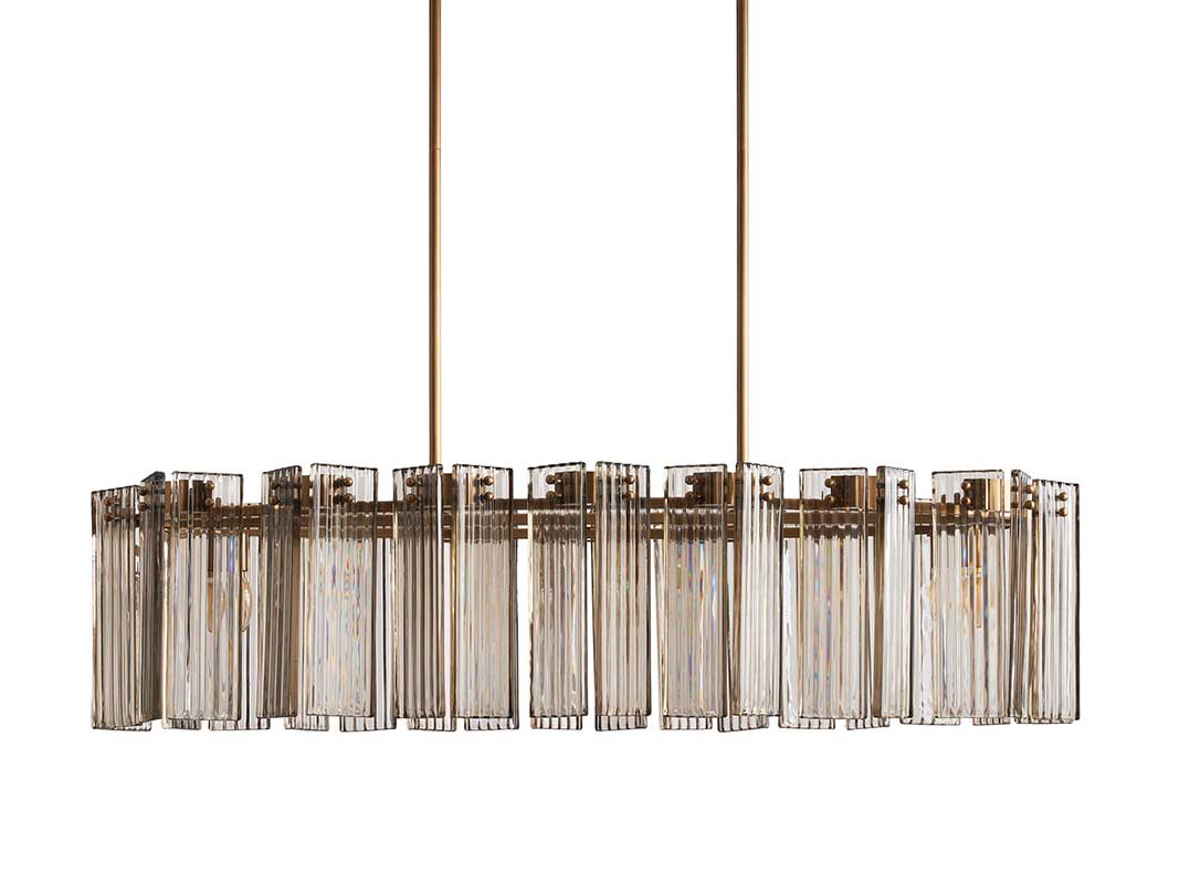 KL Delsiey Oval Chandelier