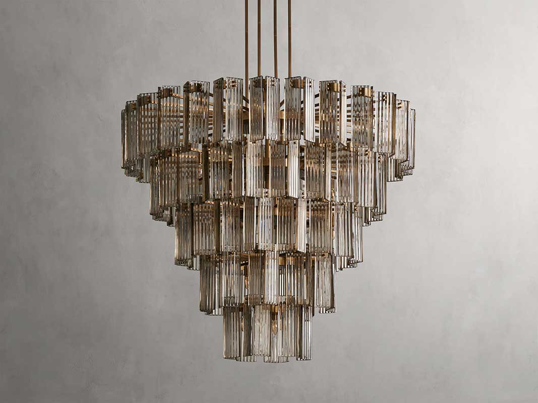 KL Delsiey Round Chandelier 38" 48" 60"