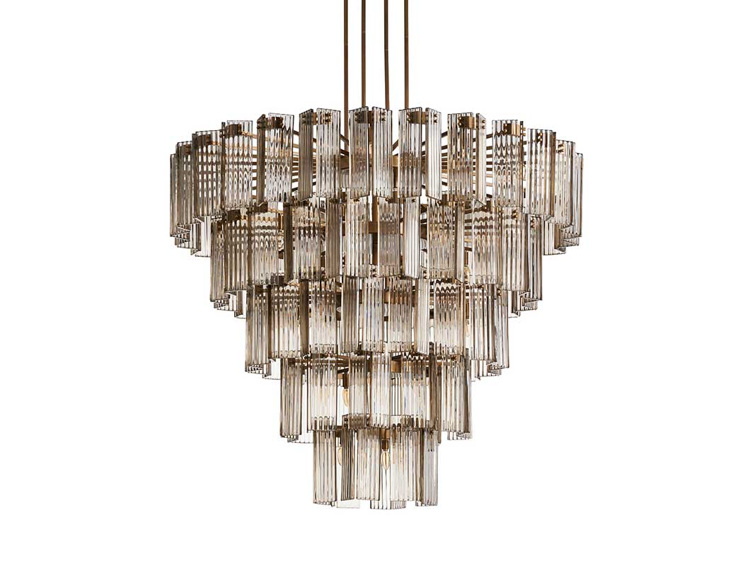 KL Delsiey Round Chandelier 38" 48" 60"