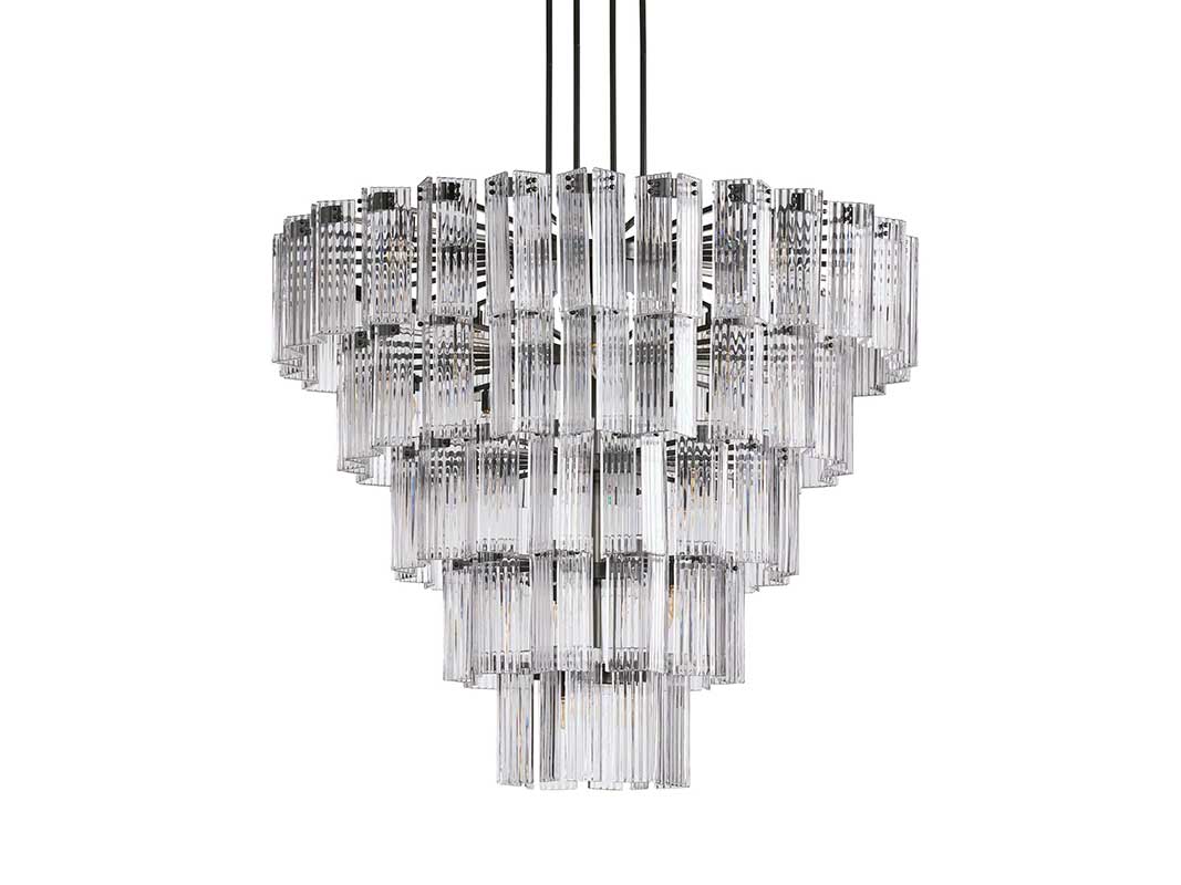 KL Delsiey Round Chandelier 38" 48" 60"