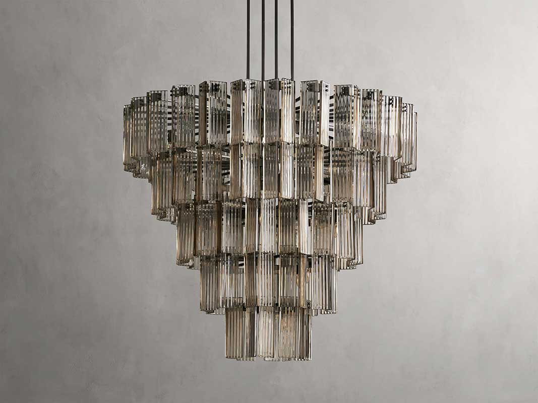 KL Delsiey Round Chandelier 38" 48" 60"