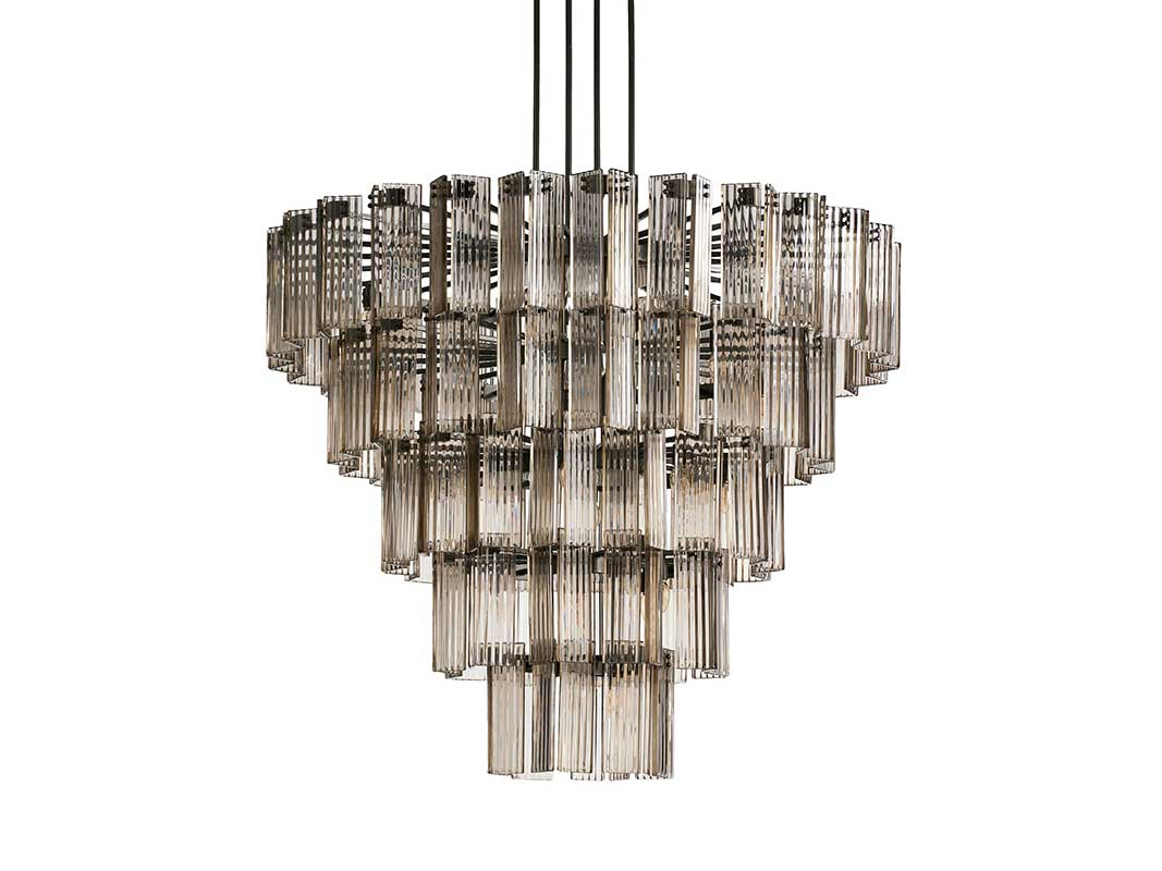 KL Delsiey Round Chandelier 38" 48" 60"