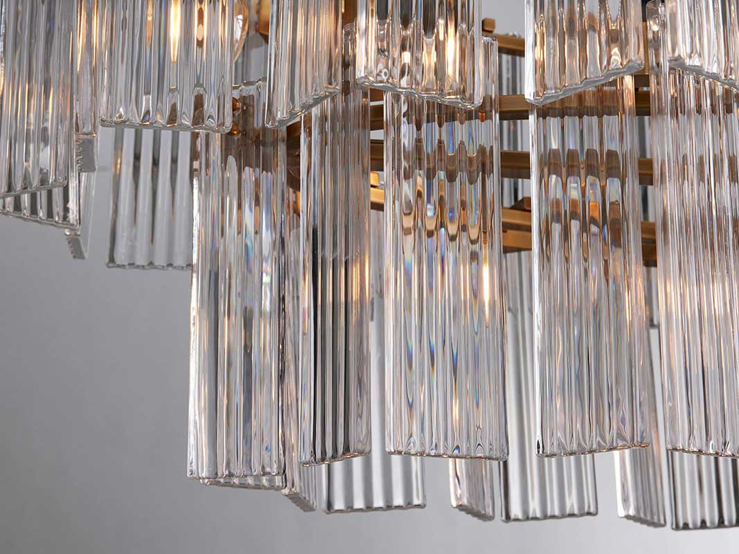 KL Delsiey Oval Chandelier
