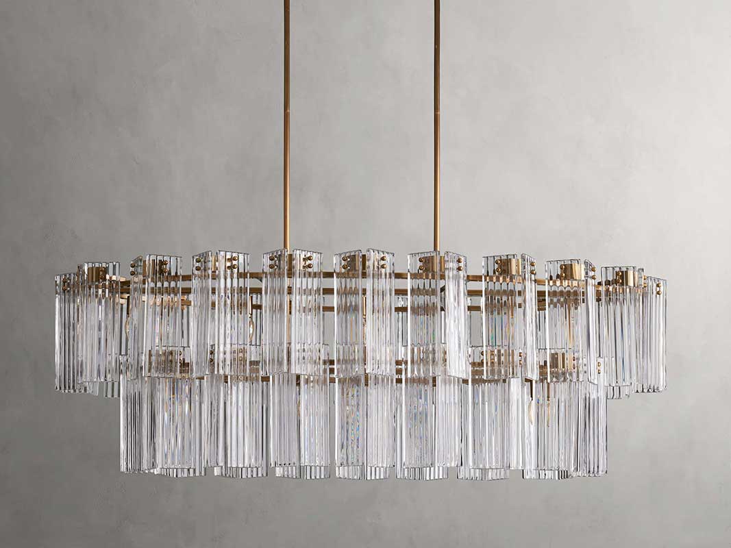 KL Delsiey Oval Chandelier