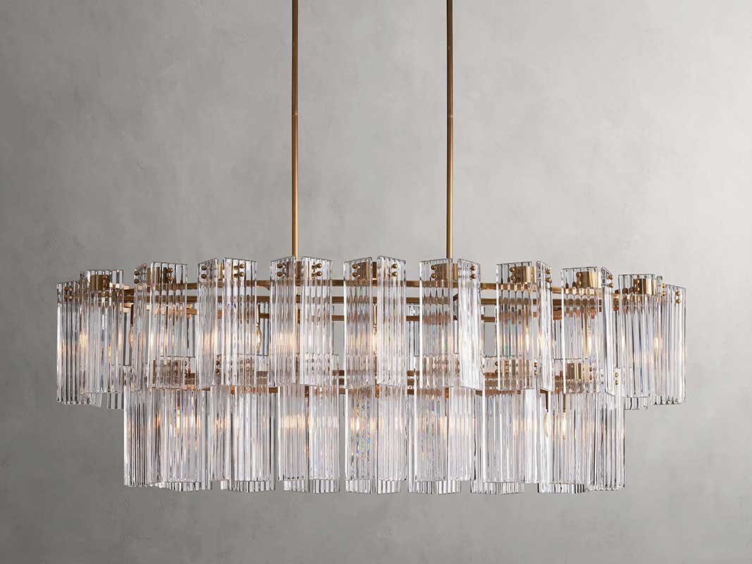 KL Delsiey Oval Chandelier