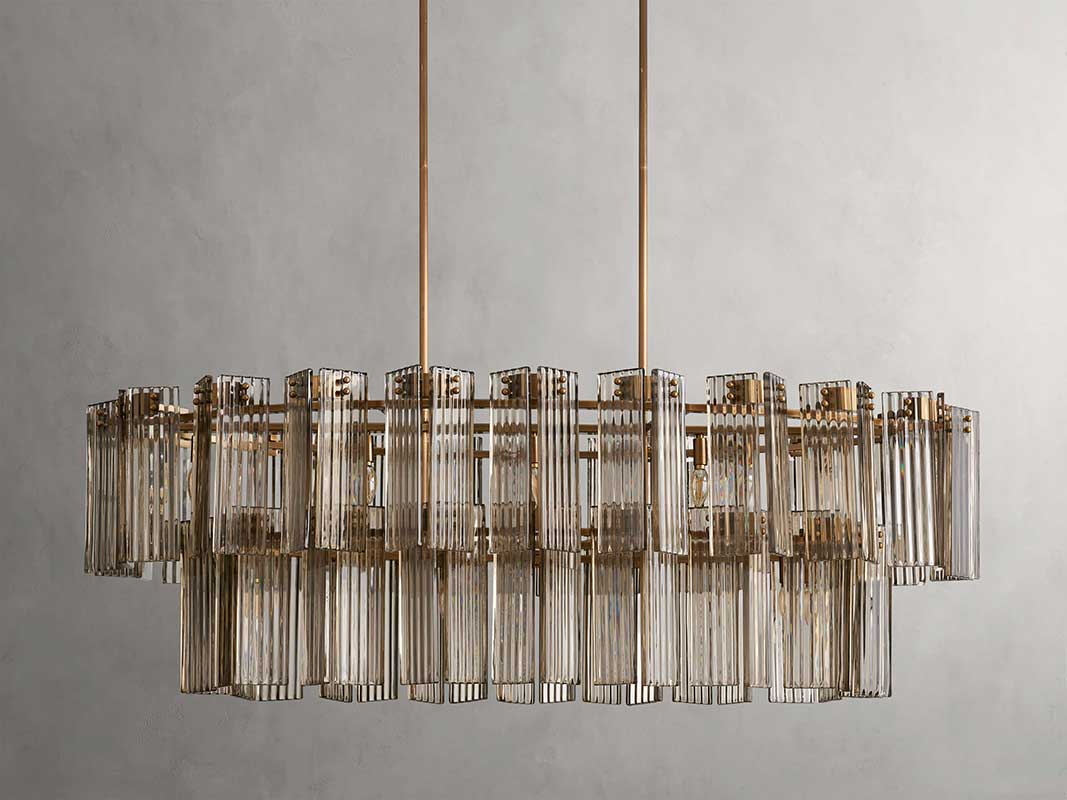 KL Delsiey Oval Chandelier