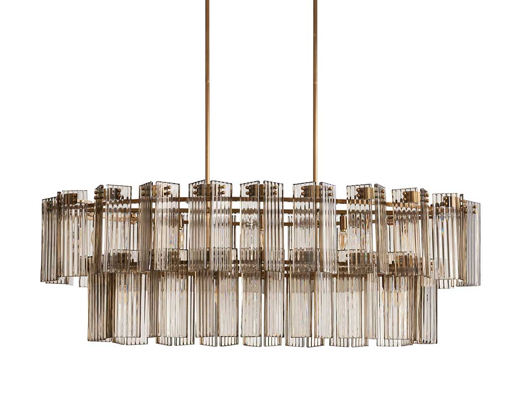 KL Delsiey Oval Chandelier