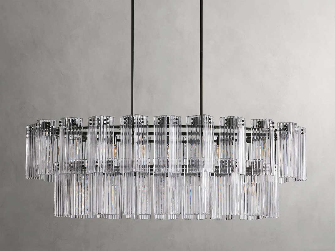 KL Delsiey Oval Chandelier
