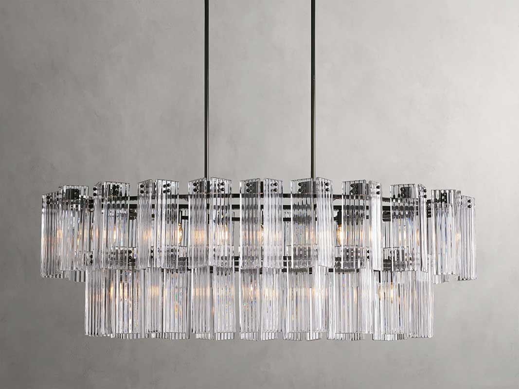 KL Delsiey Oval Chandelier