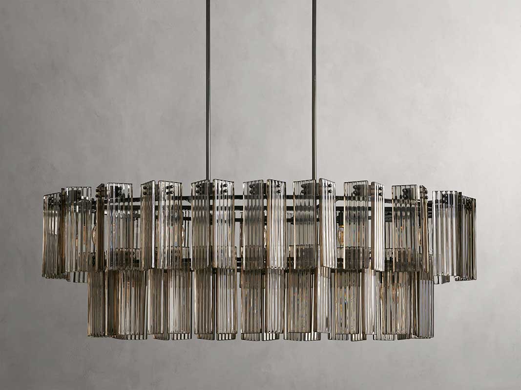 KL Delsiey Oval Chandelier