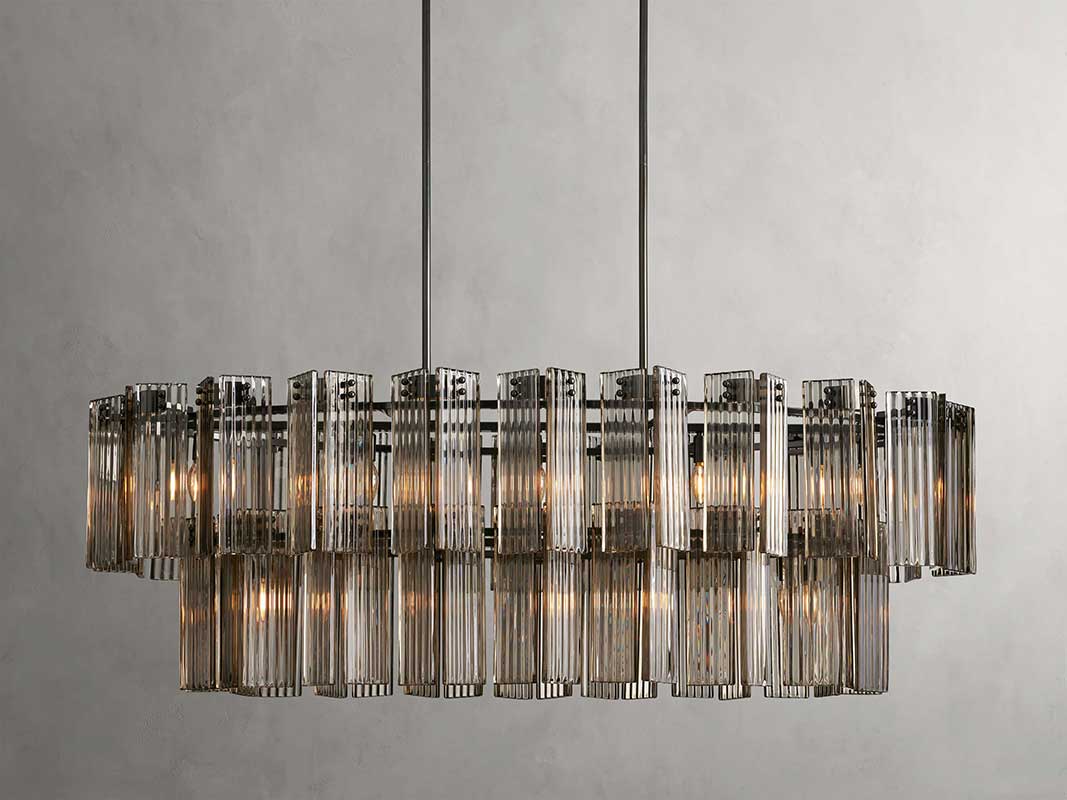 KL Delsiey Oval Chandelier