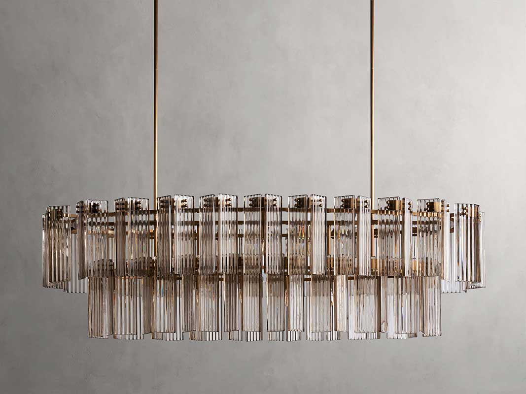 KL Delsiey Oval Chandelier