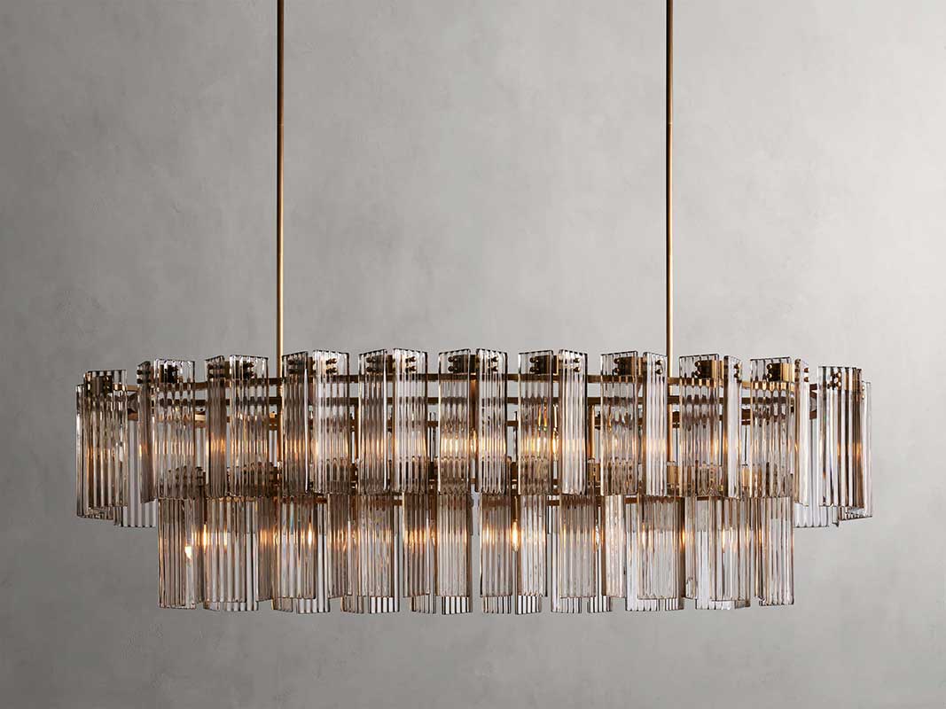 KL Delsiey Oval Chandelier
