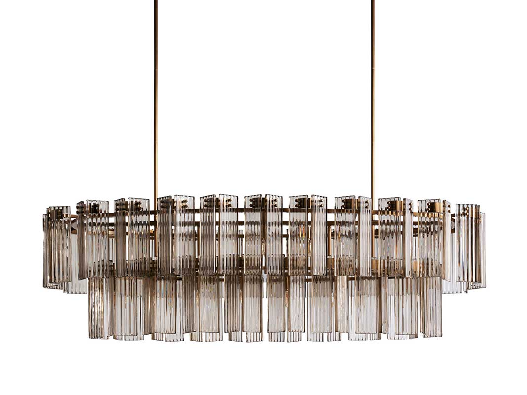 KL Delsiey Oval Chandelier