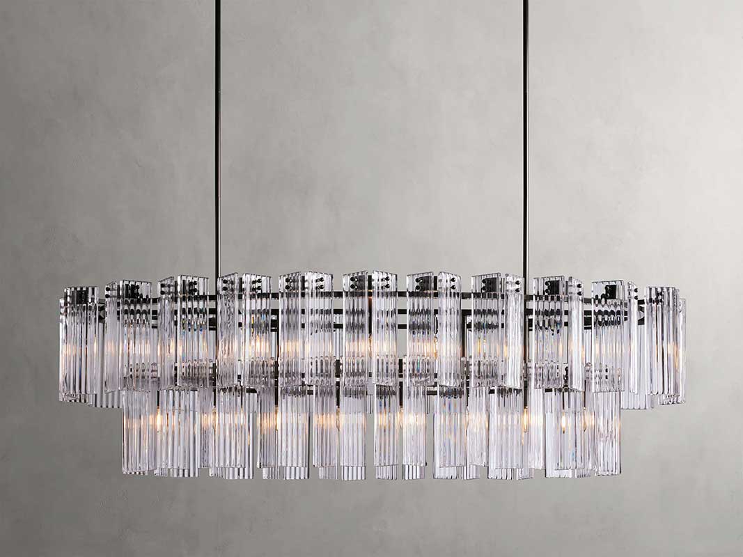 KL Delsiey Oval Chandelier