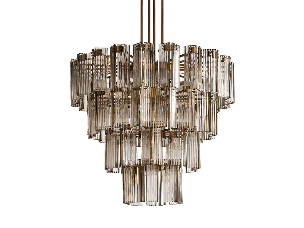 KL Delsiey Round Chandelier 38" 48" 60"