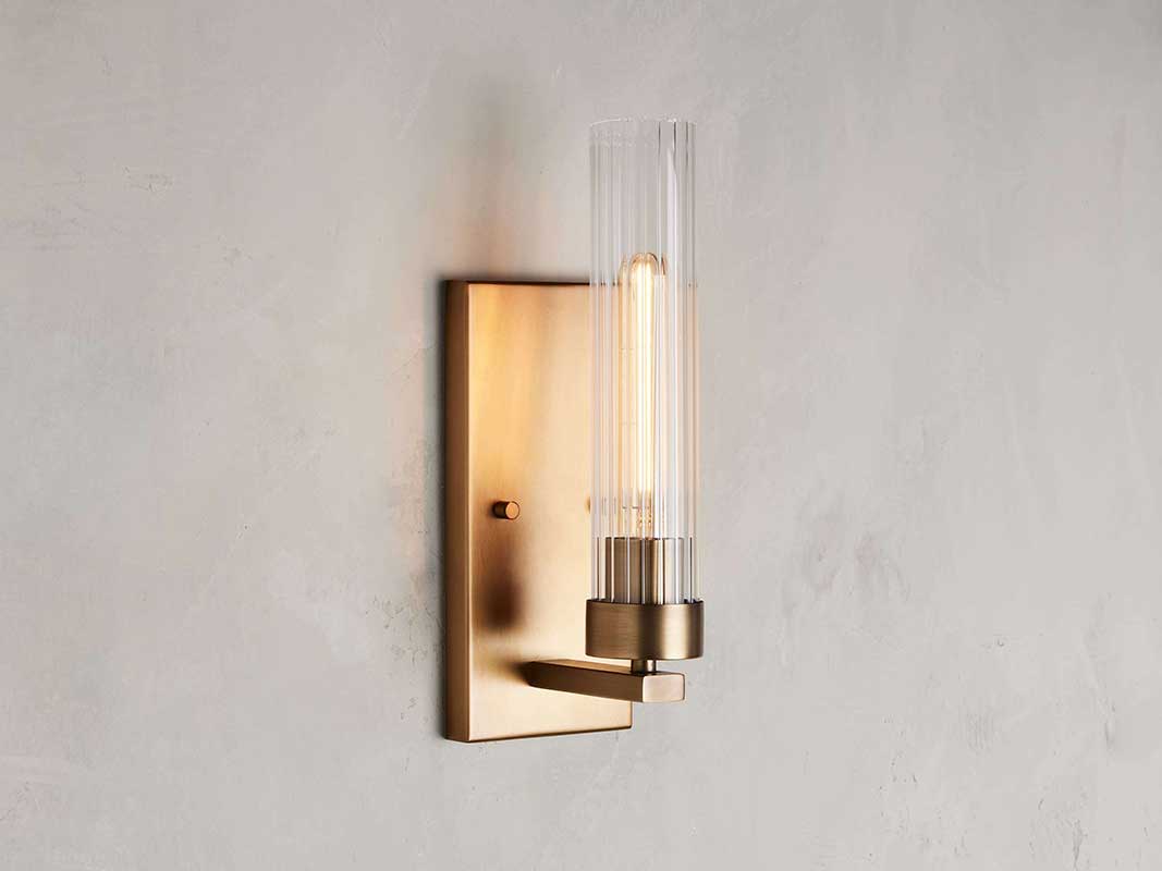 KL Andreaso Glass Wall Sconce