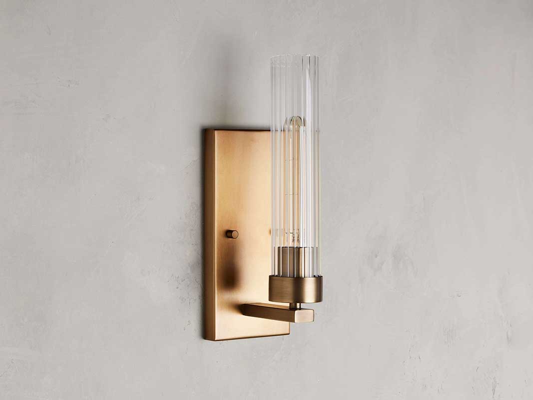 KL Andreaso Glass Wall Sconce