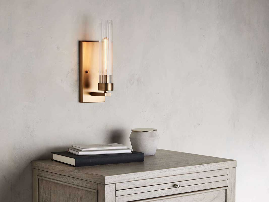 KL Andreaso Glass Wall Sconce