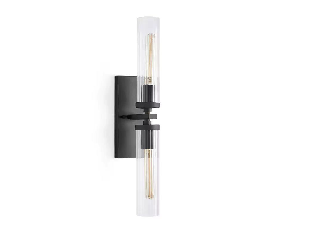 KL Andreaso 2-Light Glass Wall Sconce