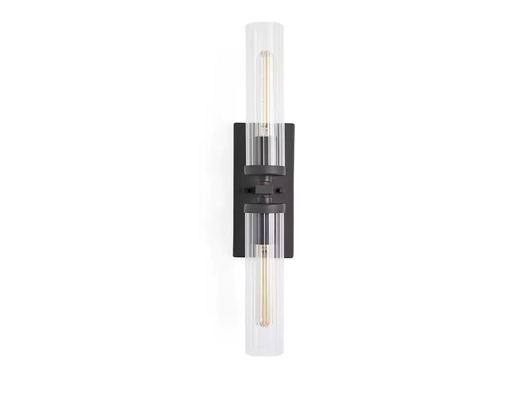KL Andreaso 2-Light Glass Wall Sconce