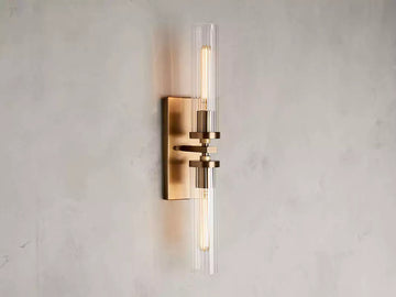 KL Andreaso 2-Light Glass Wall Sconce