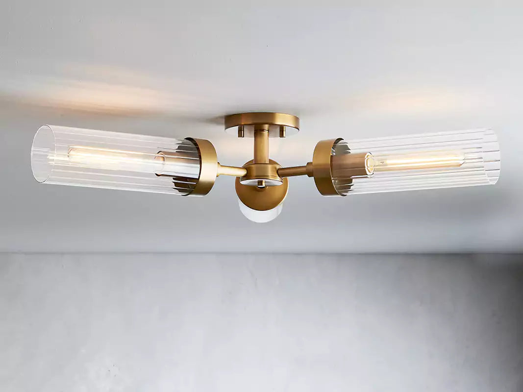 KL Andreaso 3-Light Flushmount Ceiling Light