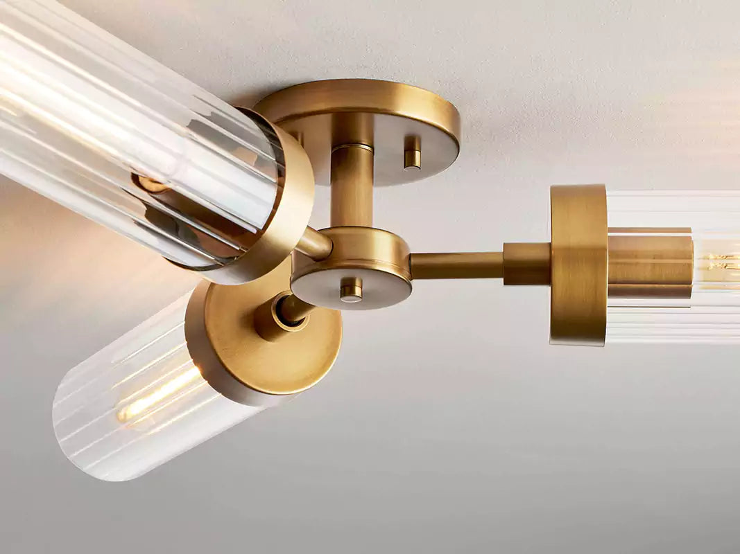 KL Andreaso 3-Light Flushmount Ceiling Light