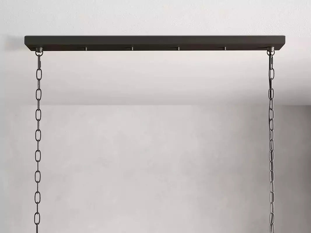 KL Andreaso Glass Linear Chandelier