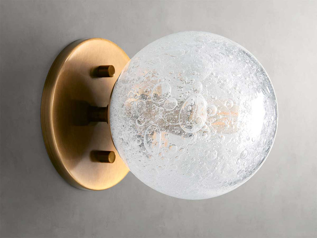 KL Mandozar Glass Sconce