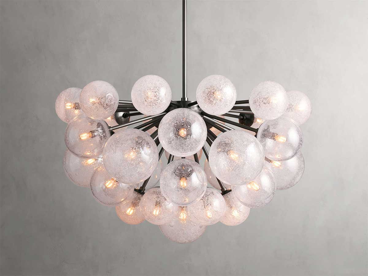 Mandozar Glass Chandelier