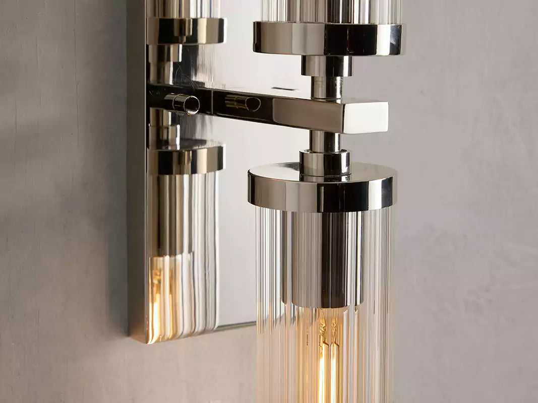 KL Andreaso 2-Light Glass Wall Sconce