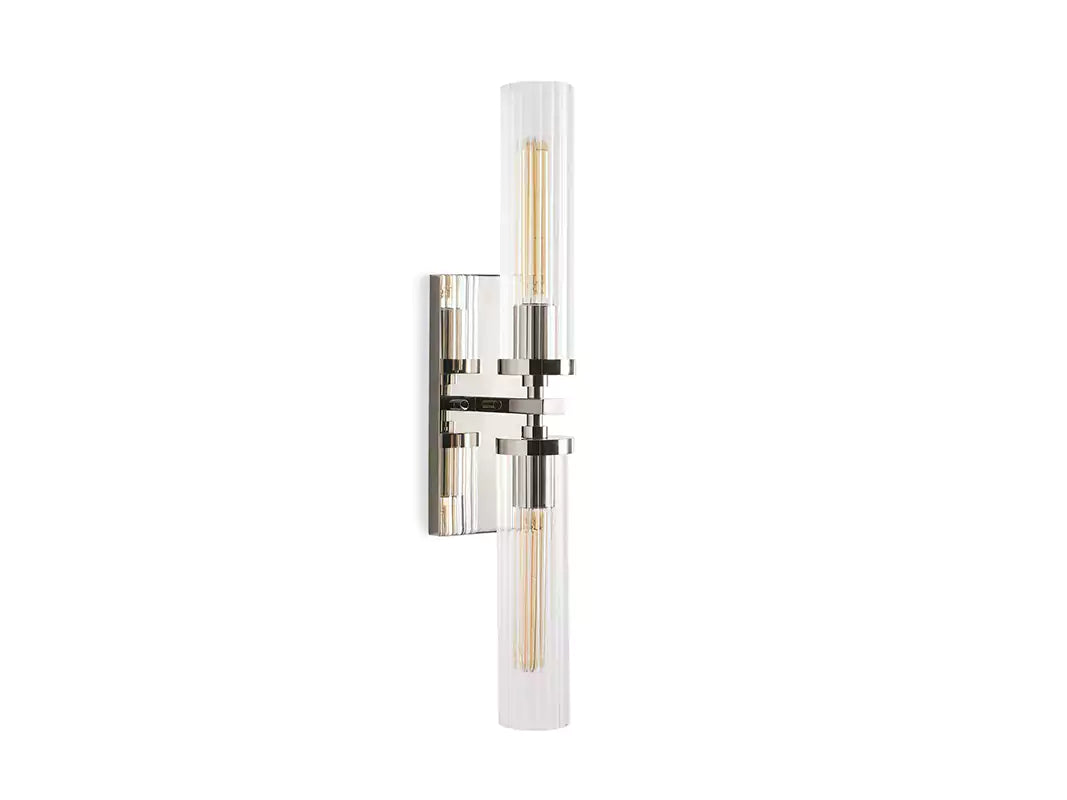 KL Andreaso 2-Light Glass Wall Sconce