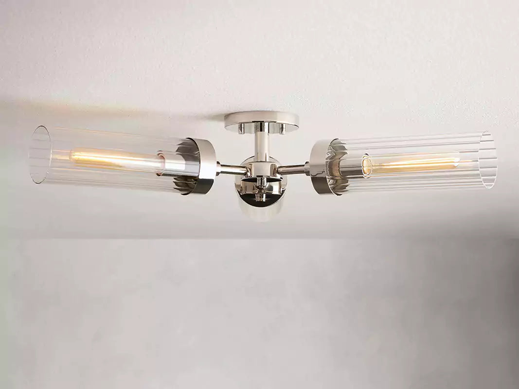 KL Andreaso 3-Light Flushmount Ceiling Light