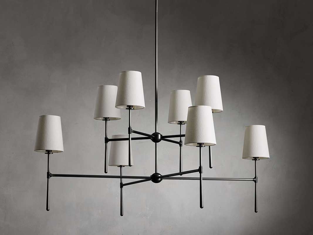 KL Rhodesa 2-Tier Round Chandelier