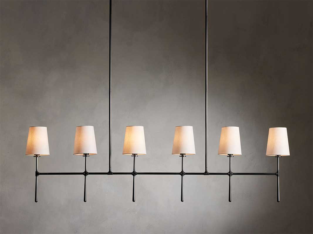 KL Rhodesa Linear Chandelier
